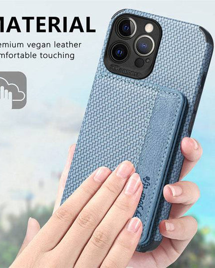 Wallet Magnetic Stand Shockproof Case for iPhone - Libiyi