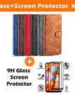 Brown / A52(4G/5G) / Case+2-Pack Screen Protectors