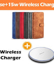 S21 Ultra(5G) / Brown / Case+15w Wireless Charger