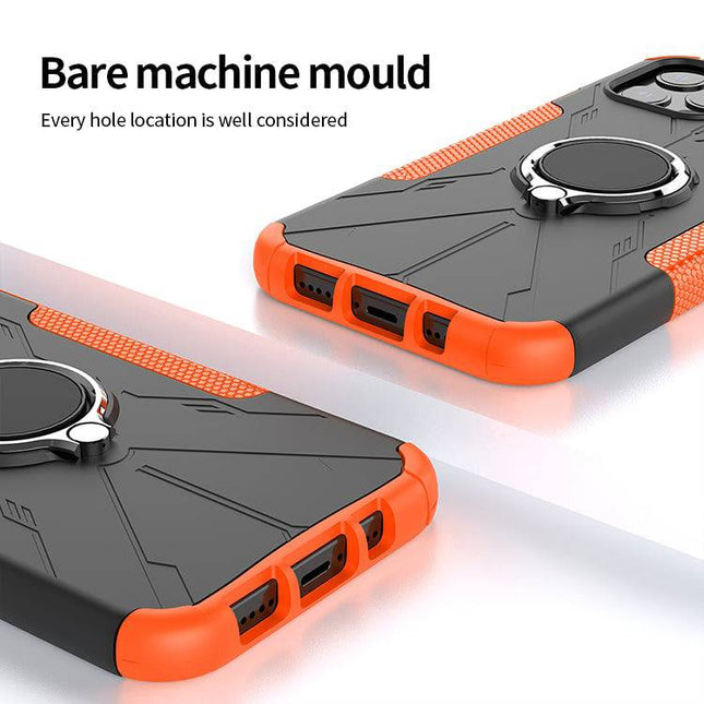 Robot 3 in 1 Heavy Duty Defender Case For iPhone 12 Pro - Libiyi