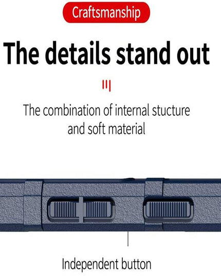 TPU Thick Solid Rough Armor Tactical Protective Cover Case For Samsung S21 - Libiyi