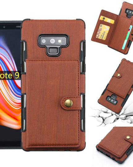 Security Copper Button Protective Case For Samsung Note 9 - Libiyi