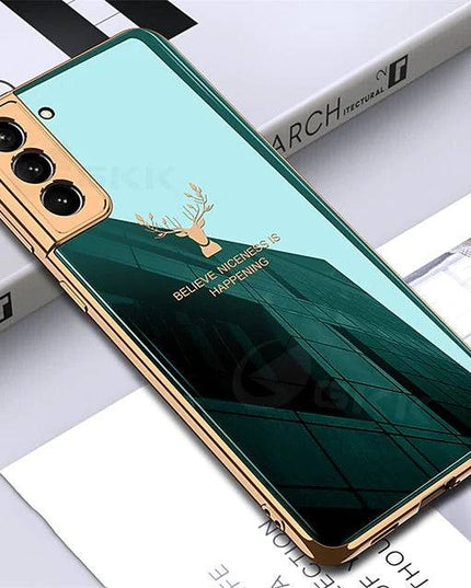 Luxury Plating Tempered Glass Case For Samsung - Libiyi