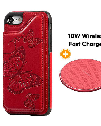 New Luxury Embossing Wallet Cover For iPhone SE2020&7/8-Fast Delivery - Libiyi