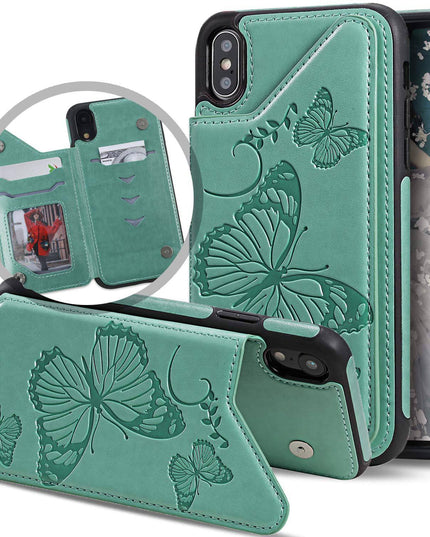 New Luxury Embossing Wallet Cover For iPhone Xs Max-Fast Delivery - Libiyi