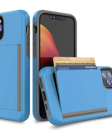 Armor Protective Card Holder Case for iPhone - Libiyi