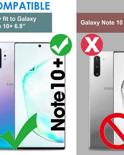 New Luxury Embossing Wallet Cover For SAMSUNG Note 10 Plus-Fast Delivery - Libiyi