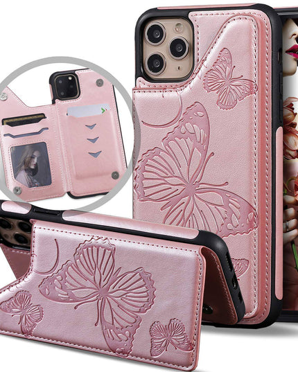 New Luxury Embossing Wallet Cover For iPhone 11Pro Max-Fast Delivery - Libiyi