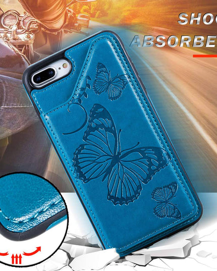 New Luxury Embossing Wallet Cover For iPhone 7Plus&8Plus-Fast Delivery - Libiyi