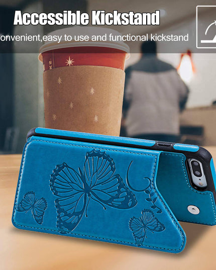 New Luxury Embossing Wallet Cover For iPhone 7Plus&8Plus-Fast Delivery - Libiyi