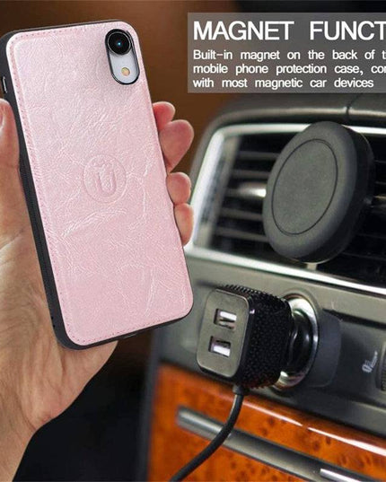 Detachable Flip Folio Zipper Purse Phone Case for iPhone XR - Libiyi