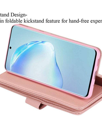 Samsung Note 20 Series Bling Wallet Case with Wrist Strap - Libiyi