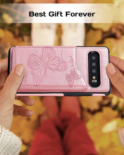 New Luxury Embossing Wallet Cover For SAMSUNG S10 Plus - Libiyi