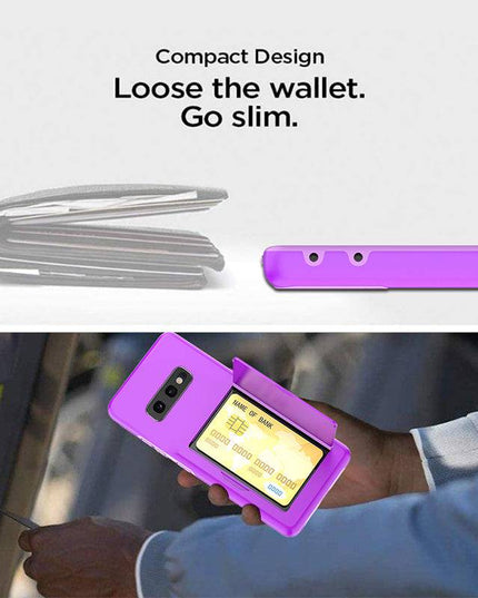 Armor Protective Card Holder Case for Samsung S10E - Libiyi