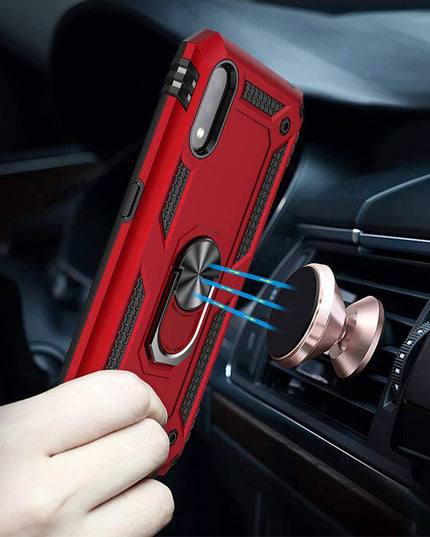 Luxury Armor Ring Bracket Phone Case For Samsung A01-Fast Delivery - Libiyi