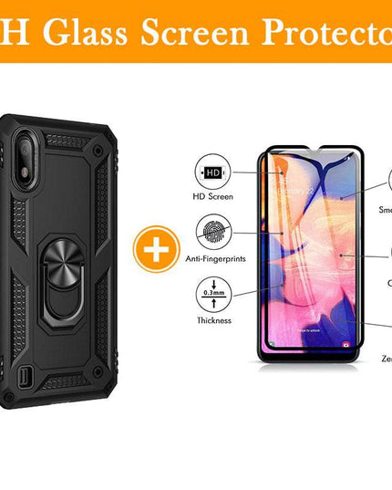 Luxury Armor Ring Bracket Phone Case For Samsung A10e-Fast Delivery - Libiyi