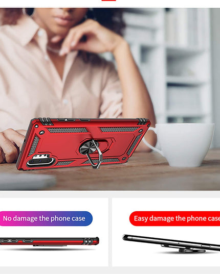 Luxury Armor Ring Bracket Phone Case For Samsung Note 10 Plus-Fast Delivery - Libiyi