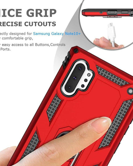 Luxury Armor Ring Bracket Phone Case For Samsung Note 10 Plus-Fast Delivery - Libiyi