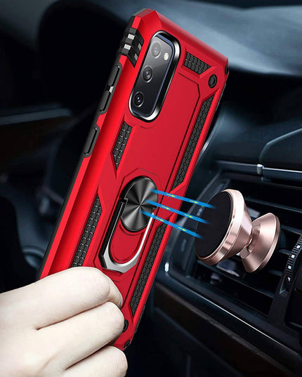 Luxury Armor Ring Bracket Phone Case For Samsung S20 FE-Fast Delivery - Libiyi