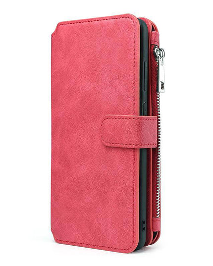 Multifunctional Magnetic Card Wallet Phone Case For Samsung A Series - Libiyi