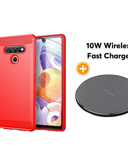 Luxury Carbon Fiber Case For LG K51-Fast Delivery - Libiyi