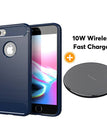 Blue / iPhone 7/8 / With Wireless Charger