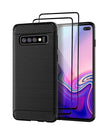 Black / S10 Plus / With 2-Pack Screen Protectors