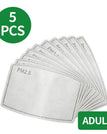Filtres PM2,5 supplémentaires (5 pièces)
